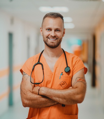 We joined forces with paramedic Marek