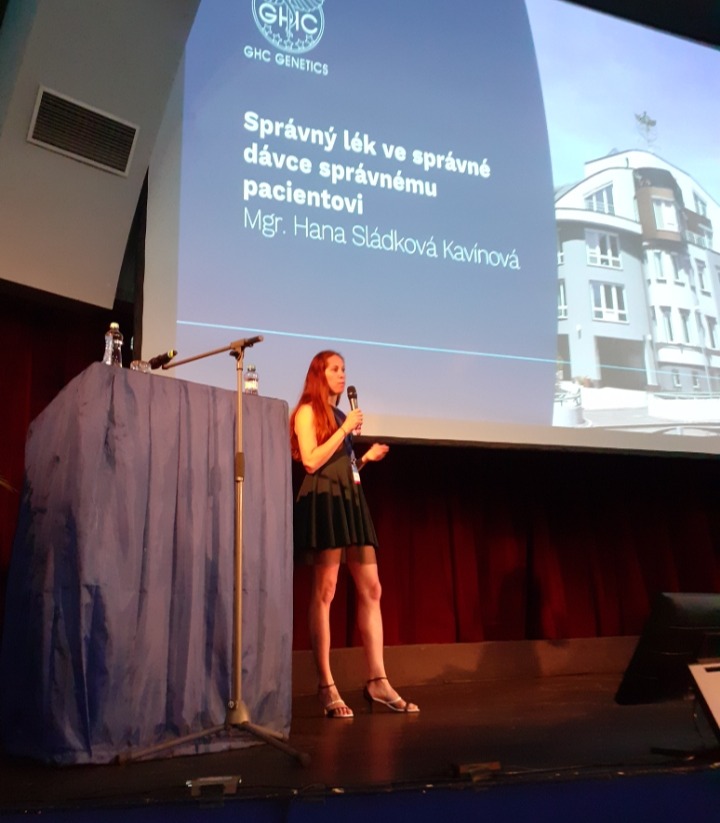 Na mezinárodní psychiatrické konferenci jsme přednášeli o farmakogenetice